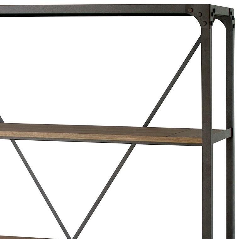 オープンラック シェルフ/ヴィンテージ什器 4段/幅121 奥行43