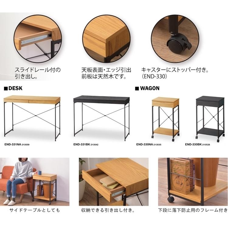 収納ワゴン サイドワゴン 小テーブル/引出/幅45 高さ61.5 |  | 04