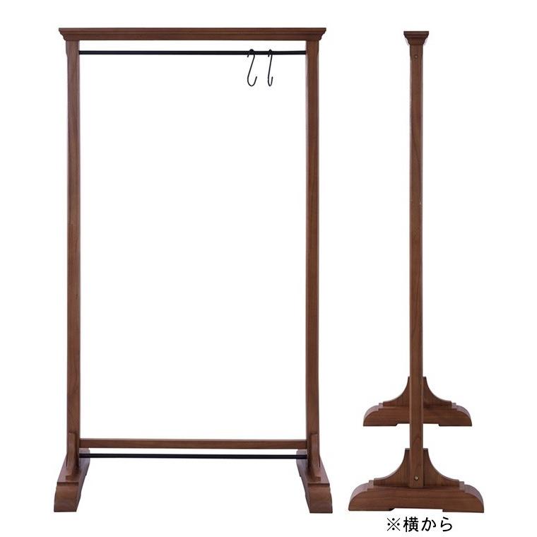 ハンガーラック ハンガースタンド ハンガーパイプ/天然木/幅91 高さ160 |  | 03