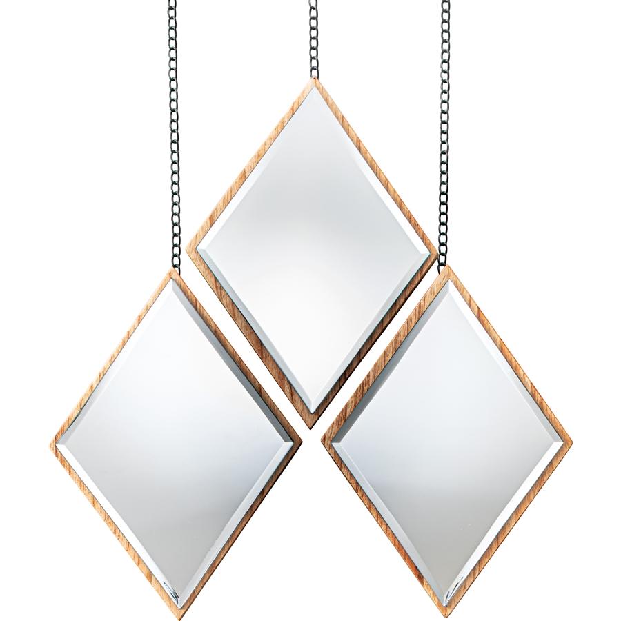 ミラー/天然木 ミンディ/３個セット/幅20 高さ28 |  | 02