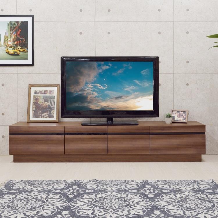 天然木テレビボード幅150cm テレビ台 ローボード TV台TVボード（332）