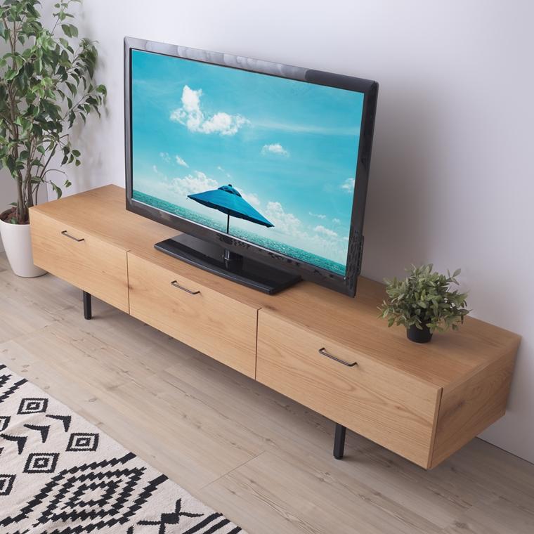 テレビ台 テレビボード ローボード/日本製/幅200 奥行44 高さ43/送料お問い合わせ |  | 05