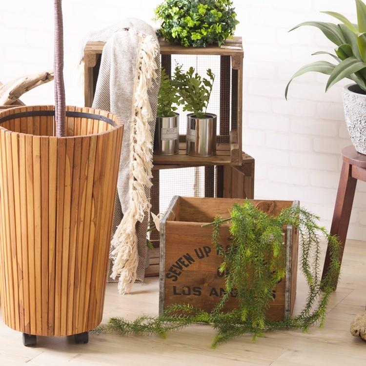 木製 収納ボックス/Lサイズ 幅40 奥行30 高さ32 : ルーセント