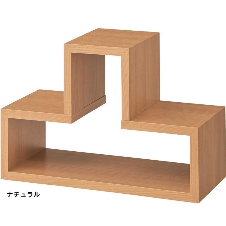 オーダーラック承ります♪ オープンラック シェルフ 本棚/パズルラック/凸型タイプ/トツゾー/1個