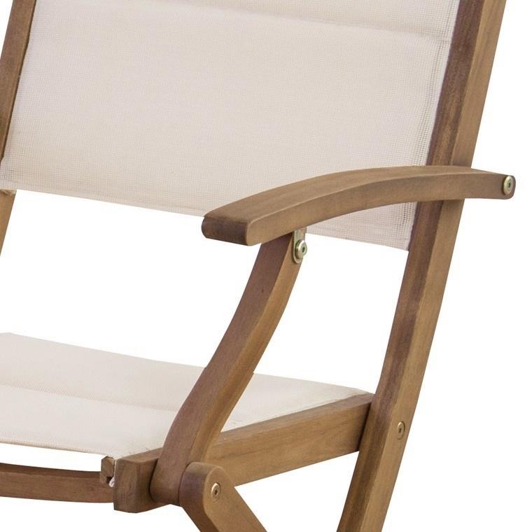 チェア ディレクターチェア デッキチェア/折畳み 天然木/幅52 座