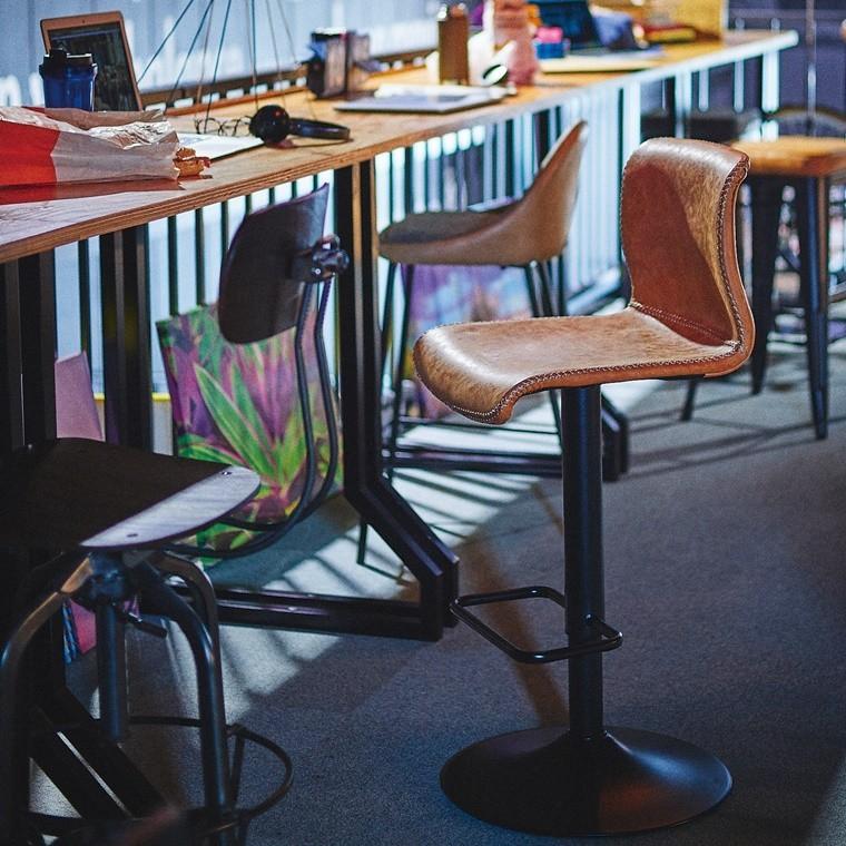 ハイチェア カウンターチェア/回転昇降機能付 合皮/１脚/幅43 座面高57-78 |  | 07