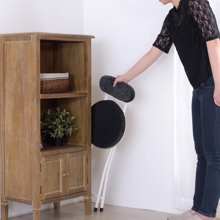 ミーティングチェア パイプ椅子 折畳 チェア/１脚/幅30 座面高47 |  | 20