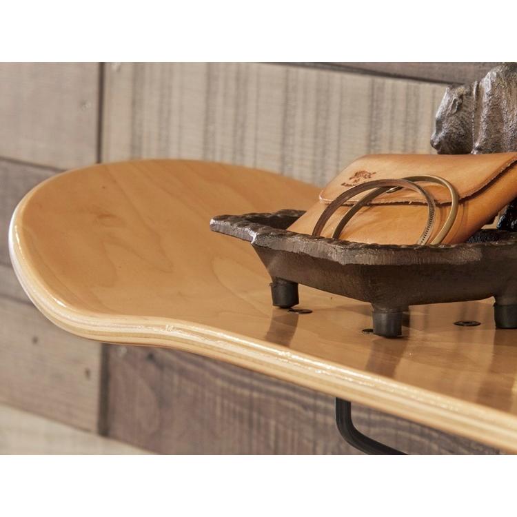 ウォールラック オープンラック/陳列什器/飾り棚/スケートボード/幅79