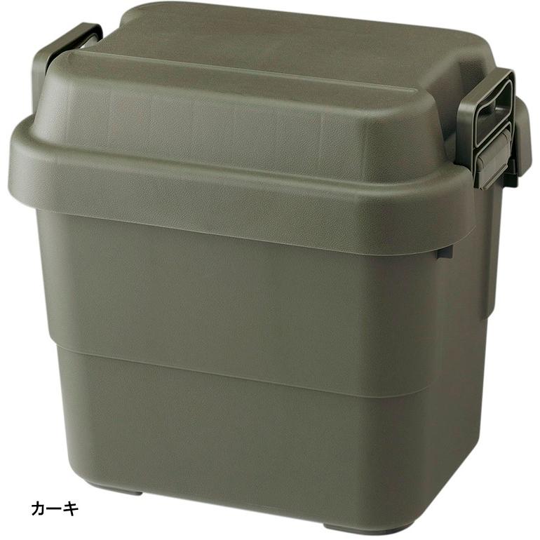 日本製 ６個セット トランクカーゴ20L　カーキ トランクカーゴ/アウトドア 収納ボックス/20型 幅39.2 奥行29.4 高さ37