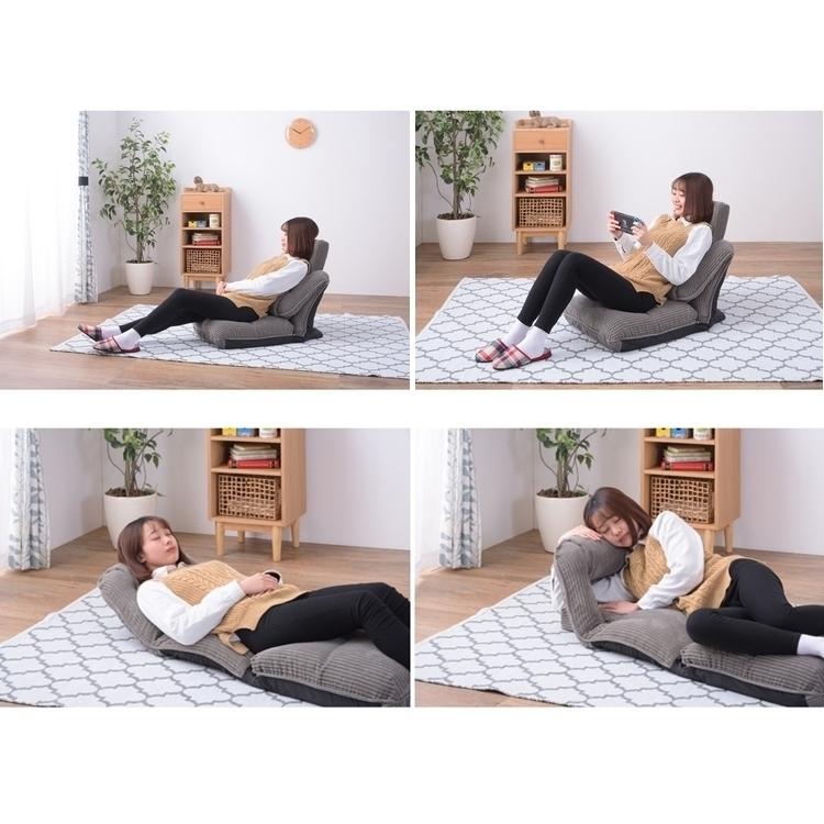 座椅子 フロアチェア/腰 首 リクライニング/幅47 高さ18〜76 |  | 10