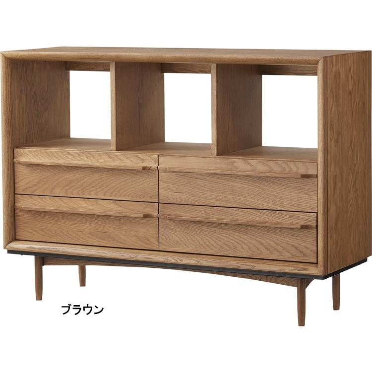 オープンラック シェルフ 本棚/チェスト/引出 収納/幅100 奥行34 高さ