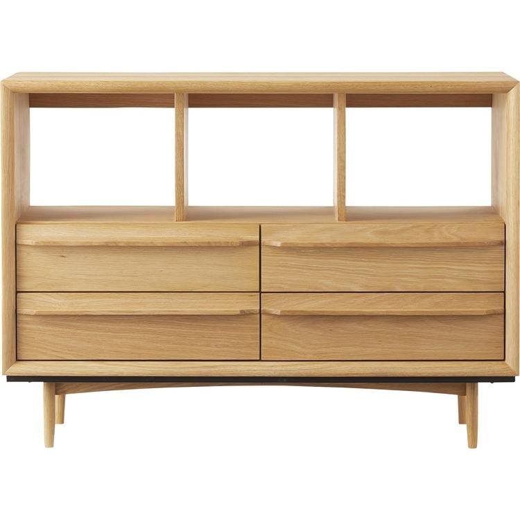 オープンラック シェルフ 本棚/チェスト/引出 収納/幅100 奥行34 高さ72 |  | 12