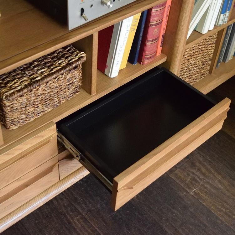 オープンラック シェルフ 本棚/チェスト/引出 収納/幅100 奥行34 高さ