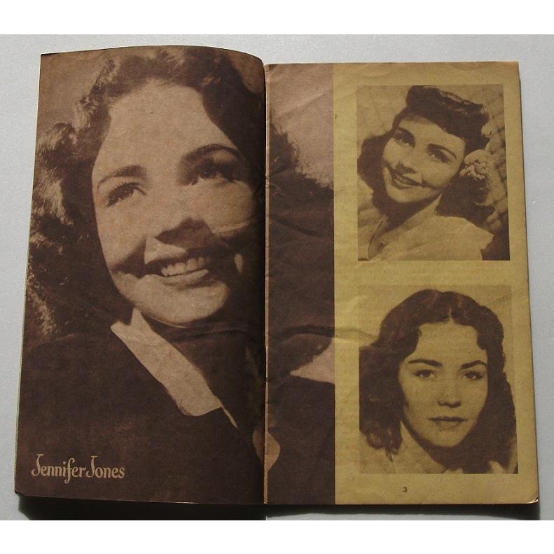 ジェニファー・ジョーンズ△ラブレター：パンフレット／ジョセフ・コットン |  | 01