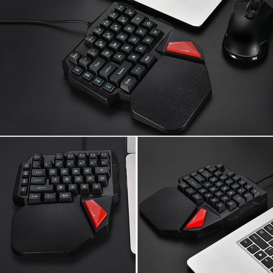 Felicon ゲーミングキーボードk108 片手キーボード ゲーミングキーパッド 左手 Usbキーボード Led ブラック ショップ ルシア 通販 Yahoo ショッピング