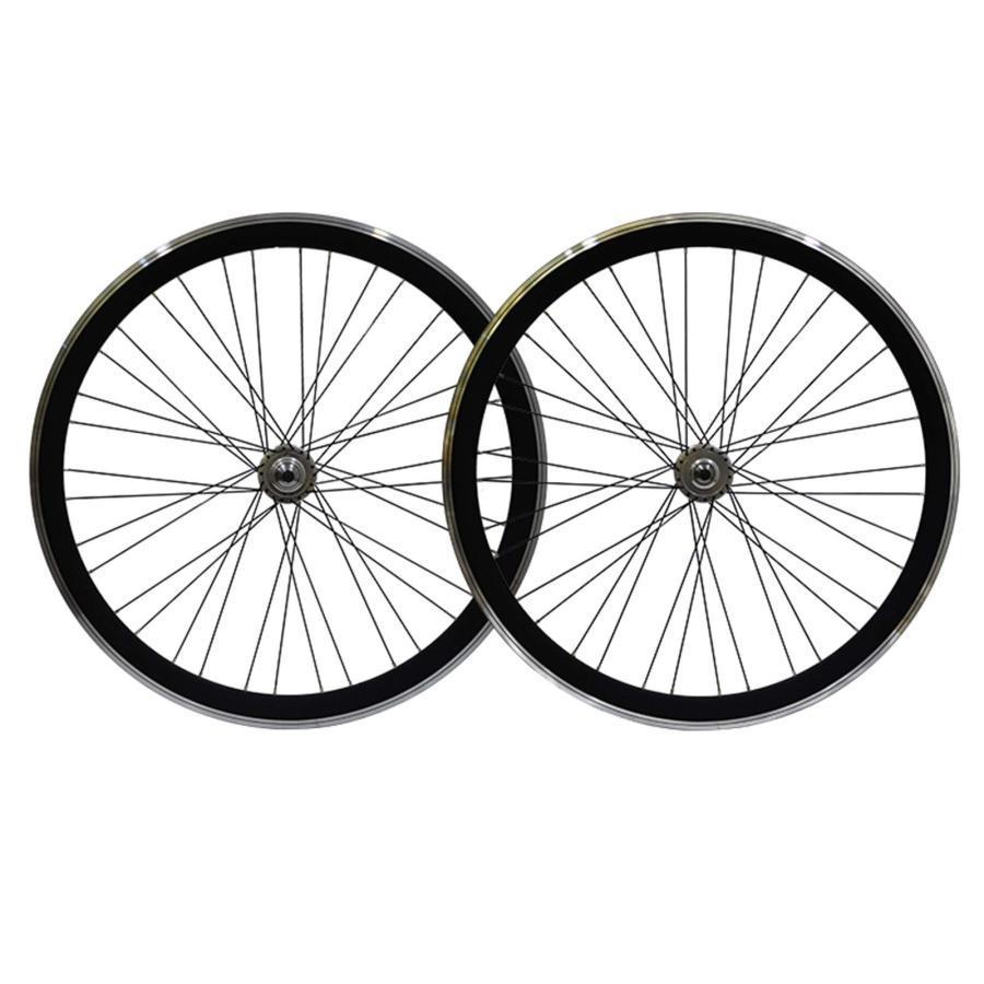700C 固定ギア自転車 ホイールセット 40mm ピストバイク フロント