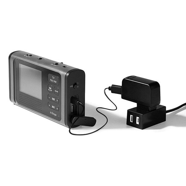 A-Stage（エーステージ） A-Stage 3.2インチ液晶ワンセグTV ラジオ