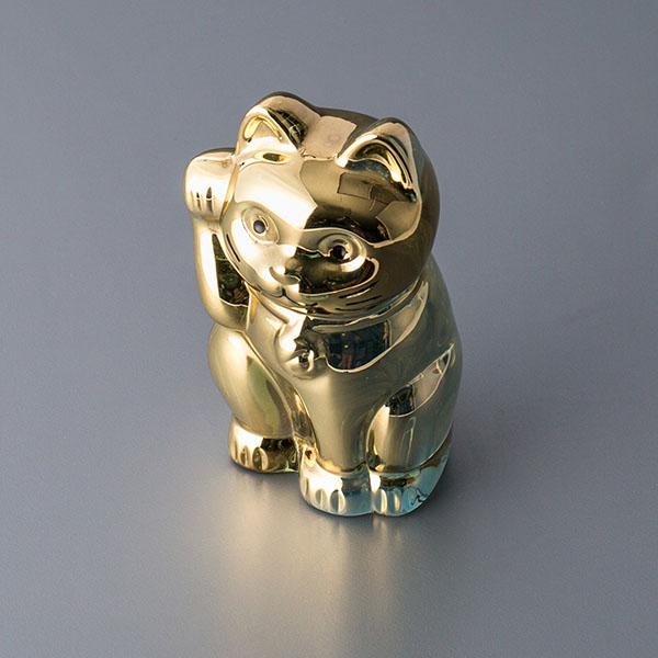 バカラ　BACCARAT 招き猫　ラッキーキャット　ゴールド　クリスタル　置物 楽天市場】バカラ クリスタル 招き猫 Sサイズ ラッキー キャット