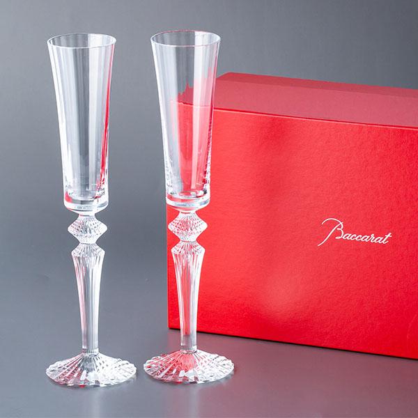 バカラ シャンパングラス2個セット 限定品 Baccarat シャンパングラス
