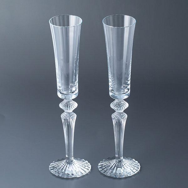 【新品】バカラ　シャンパングラス　2脚セット バカラ シャンパングラス2個セット 限定品 Baccarat シャンパングラス