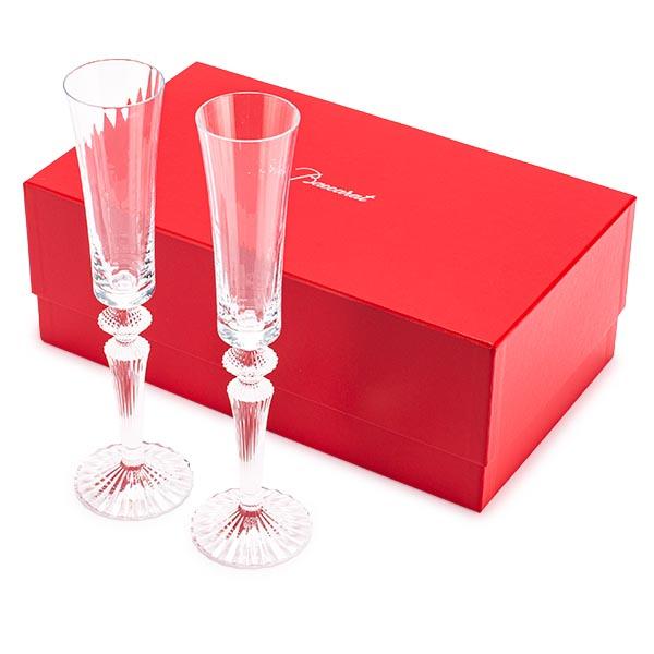 バカラ シャンパングラス2個セット 限定品 Baccarat シャンパングラス