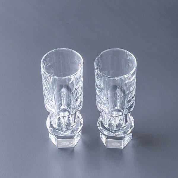 バカラ（Baccarat） 【並行輸入品】 アビス ウォッカグラス 2個セット