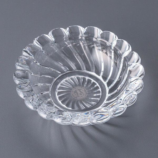 【Baccarat 】バカラ　ボリュート　アシュトレイ バカラ ボリュート アッシュトレイ（8cm）名入れ彫刻代込み