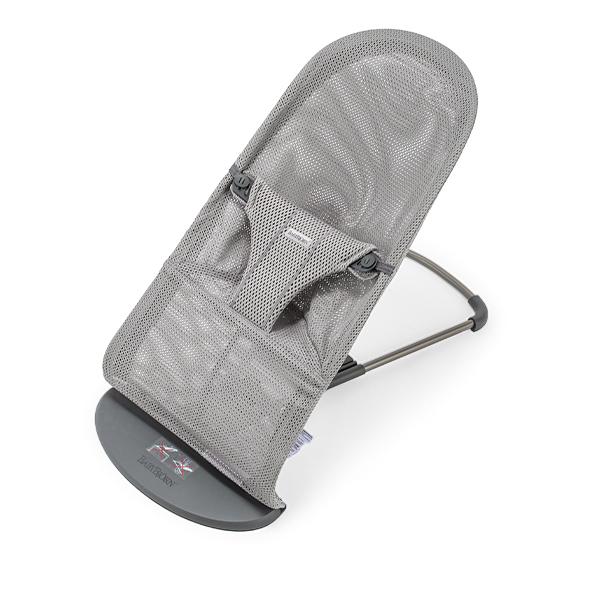 美品　ベビービョルンBabyBjornバウンサー　メッシュ　ピンク説明書•箱あり BABYBJORN ベビービョルン バウンサー ブリス エアー Bliss Air