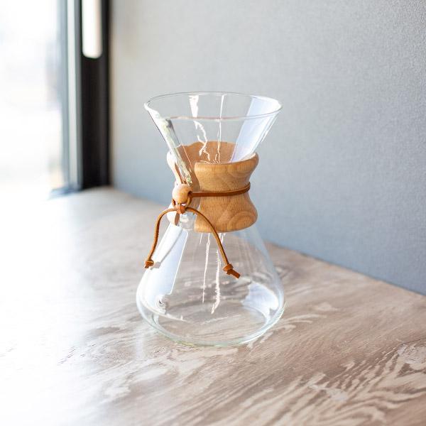 在庫限り ケメックス CHEMEX コーヒーメーカー マシンメイド 10カップ用 ドリップ式 CM-10A CLASSIC SERIES｜lucida-gulliver｜02