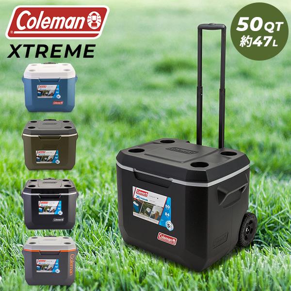 コールマン Coleman クーラーボックス エクストリーム ホイール クーラー 50qt 大容量 約47l アウトドア キャンプ キャスター付 ハード Col 93 Lucida 通販 Yahoo ショッピング