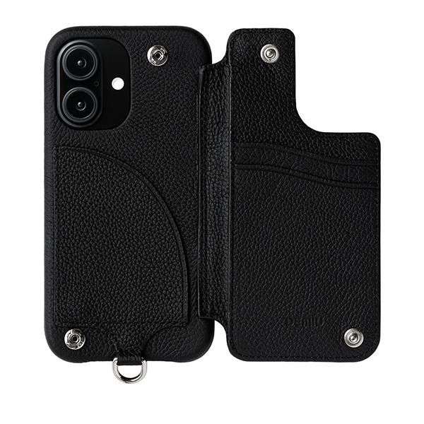DEMIU BALLON iPhone16plusケース ブラック　新品未使用 デミュウ DEMIU スマホケース アイフォンケース BALLON バロン