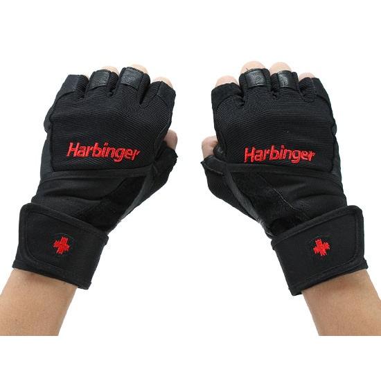 在庫限り Harbinger Fitness トレーニンググローブ リストラップ付 1140 ブラック Wrist Wrap Gloves トレーニング 手袋 筋トレ ハービンジャー フィットネス｜lucida-gulliver｜02