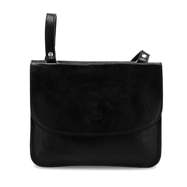 イルビゾンテ　ショルダーバッグ　ブラック イルビゾンテ IL BISONTE 【IL BISONTE】イルビゾンテ ショルダー