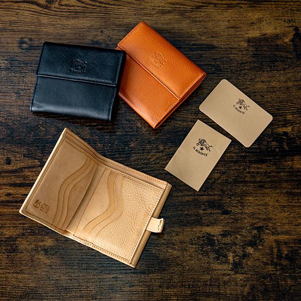 IL BISONTE イルビゾンテ 財布 Il Bisonte 二つ折り財布 小銭 IL BISONTE イルビゾンテ 財布 Il Bisonte 二つ折り財布 小銭
