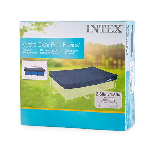 プールカバー インテックス Intex レクタングラー 260 × 160 × 20cm 28036 カバー 大型プール用 ビックプール用 長方形｜lucida-gulliver｜05