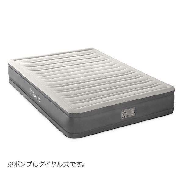 インテックス Intex エアーベッド ダブル 電動ポンプ内蔵 電動 コンフォートプラッシュ 64027J TRUAIRE 寝具 来客の画像