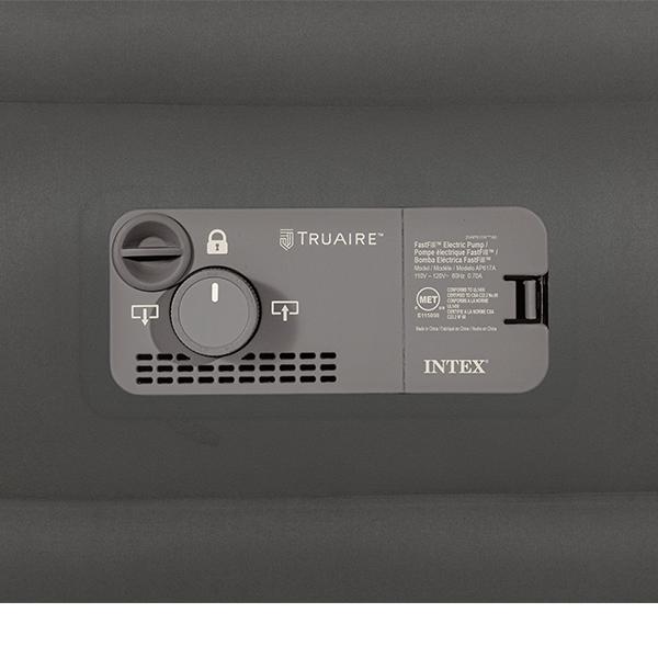インテックス Intex エアーベッド ダブル 電動ポンプ内蔵 電動 コンフォートプラッシュ 64027J TRUAIRE 寝具 来客の画像