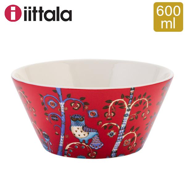 イッタラ iittala タイカ ボウル 600mL Taika Bowl 1012483 / 7320065006544 レッド Red