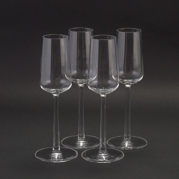 【並行輸入品】 イッタラ iittala エッセンス シャンパングラス 210mL 4個セット Essence 1009139 / 6428501120579 シャンパン フルートの画像
