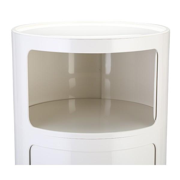 【正規品】Kartell カルテル／コンポニビリ 2段／ホワイト／収納チェスト Kartell 正規代理店 カルテル 収納家具 2段 Componibili2