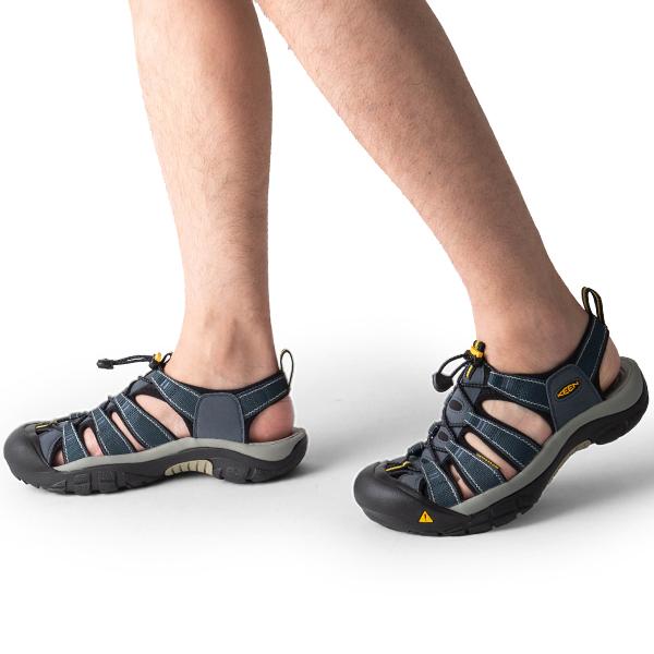 KEEN スポーツサンダル 編み込みデザイン　グレー　28cm KEEN キーン サンダル ニューポート エイチツー W NEWPORT H2