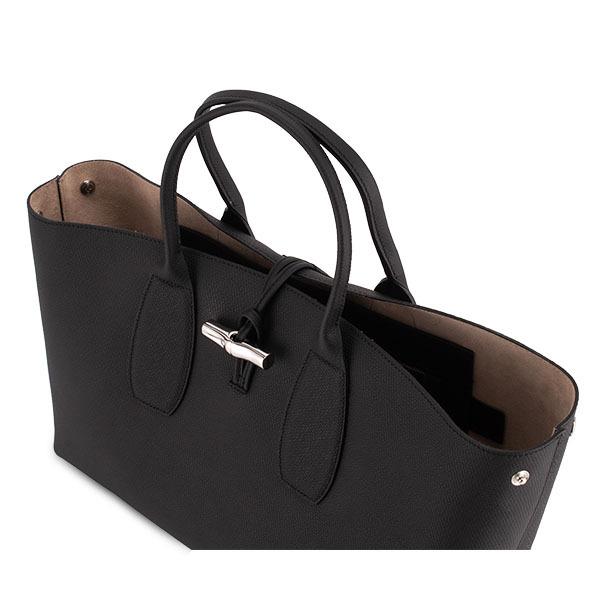 ロンシャン LONGCHAMP ロゾ トートバッグ L ハンドバッグ ROSEAU 10059 ビジネスバッグ レザー 通勤 ロンシャン LONGCHAMP ロゾ トートバッグ ×