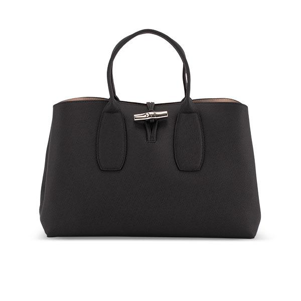 ロンシャン LONGCHAMP ロゾ トートバッグ L ハンドバッグ ROSEAU 10059 ビジネスバッグ レザー 通勤 ロンシャン LONGCHAMP ロゾ トートバッグ ×