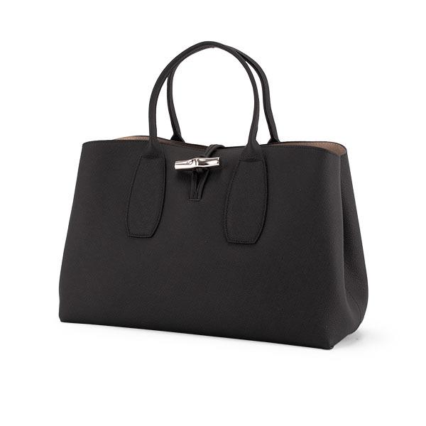 ロンシャン LONGCHAMP ロゾ トートバッグ L ハンドバッグ ROSEAU 10059 ビジネスバッグ レザー 通勤 ロンシャン LONGCHAMP ロゾ トートバッグ ×