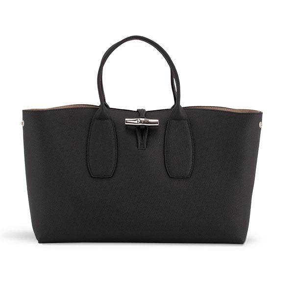 ロンシャン LONGCHAMP ロゾ トートバッグ L ハンドバッグ ROSEAU 10059 ビジネスバッグ レザー 通勤 ロンシャン LONGCHAMP ロゾ トートバッグ ×