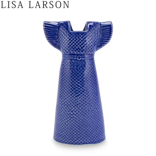人気のファッションブランド リサラーソン 花瓶 ワードローブ ドレス ダークブルー 花器 Clothes 北欧 Wardrobe 【安心の定価販売】 LisaLarson Dress