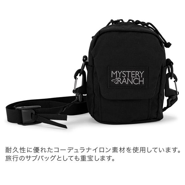 【未使用に近い】ミステリーランチ MYSTERY RANCHミニショルダーバッグ MYSTERY RANCH ミステリーランチ Mystery Ranch ミニショルダー