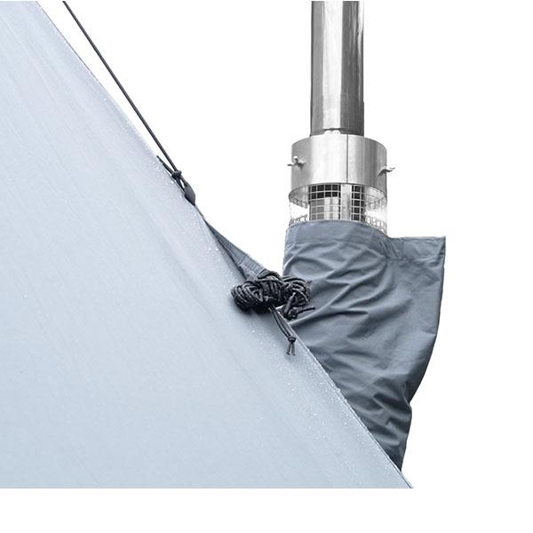 Mt.SUMI（マウントスミ） 薪ストーブ用 煙突ガード ver.2 ステンレス製