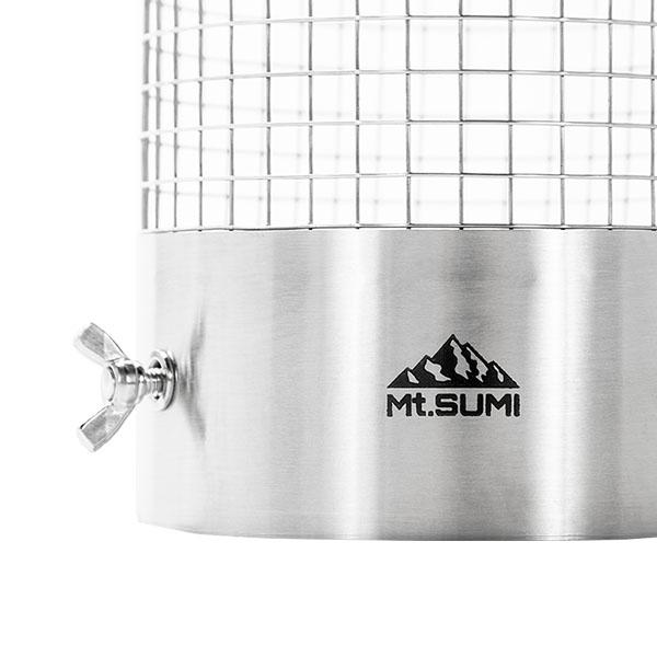 Mt.SUMI（マウントスミ） 薪ストーブ用 煙突ガード ver.2 ステンレス製