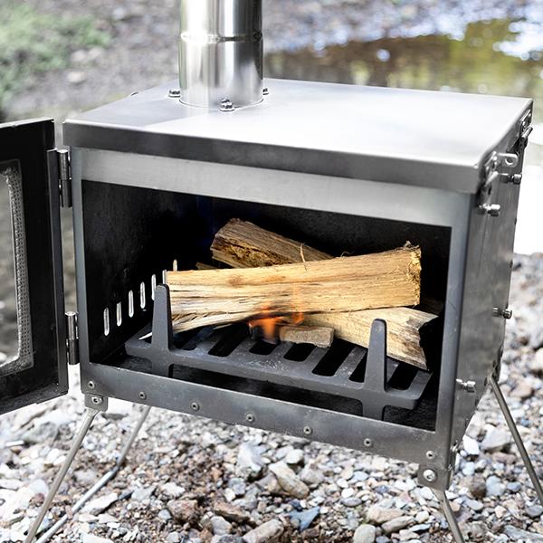 マウントスミ　マイクロ　マイナーチェンジ品　グレートデュアル付き Mt.SUMI（マウントスミ） グレート デュアル 鋳物製五徳 薪ストーブ